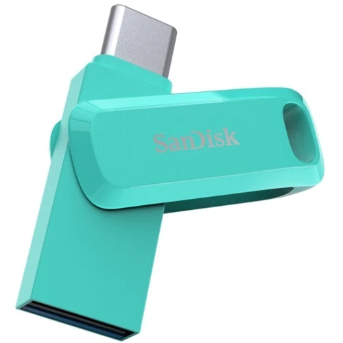 USB-флешка SanDisk 128GB Ultra Dual Drive Go USB 3.1/Type-C Green (SDDDC3-128G-G46G): Стандарт USB USB Type-C / USB 3.1