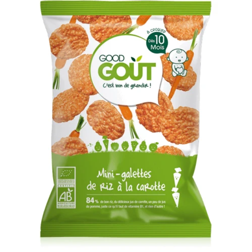 Рисовые мини-лепешки GOOD GOUT 40 г