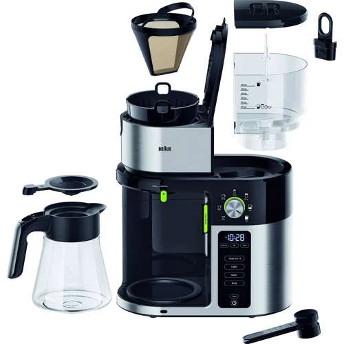 Кофеварка Braun KF 9050 BK: Мощность, Вт 1600