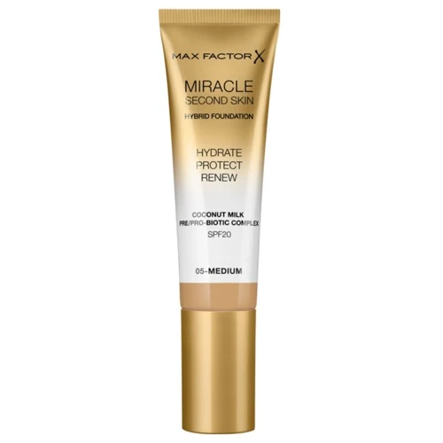 Max Factor Miracle Second Skin №05 Medium Тональна основа 30 ml