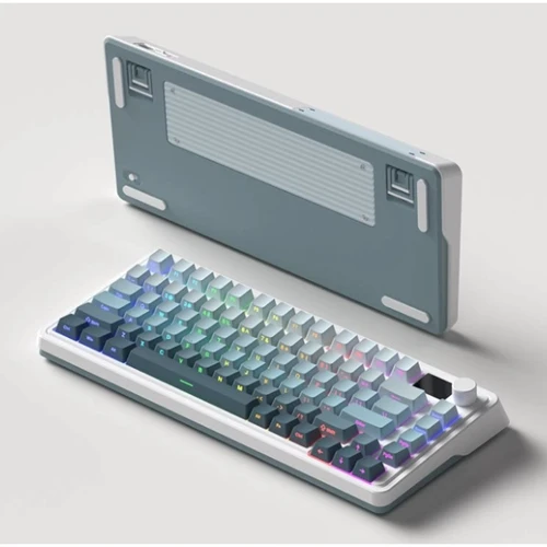 Клавиатура FL Esports CMK75 Ultramarine Kailh Box Marshmallow tactile&sound (CMK75-7561): Количество клавиш 81