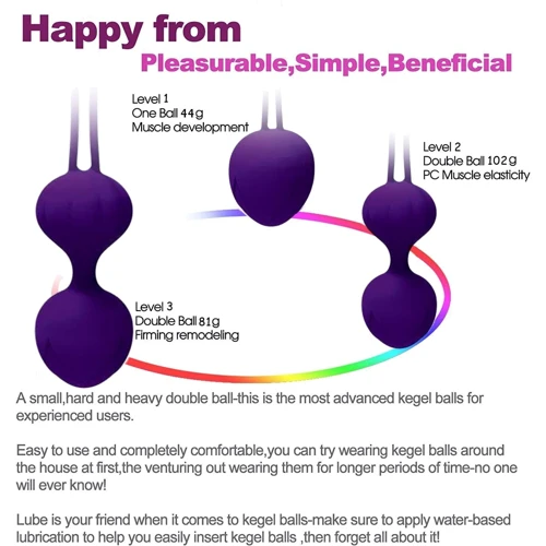 Вагинальные шарики Hulamy Kegel Balls