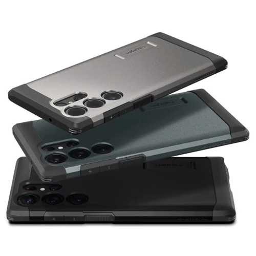 Аксессуар для смартфона Spigen Tough Armor Black (ACS05623) for Samsung S918 Galaxy S23 Ultra фото 12