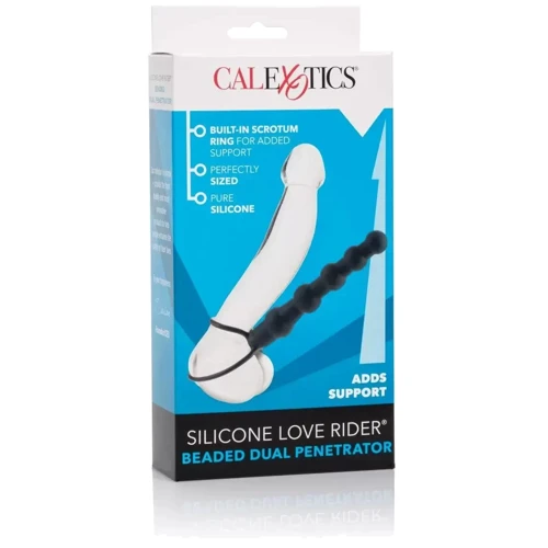 Насадка на член для двойного проникновения CalExotics Silicone LOVE Penetrator System