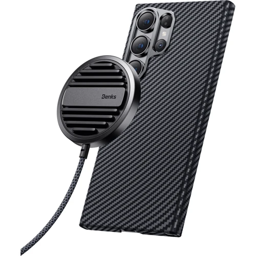 Чохол для телефона Benks MagClap ArmorAir Case Black для Samsung S928 Galaxy S24 Ultra: Колір чорний