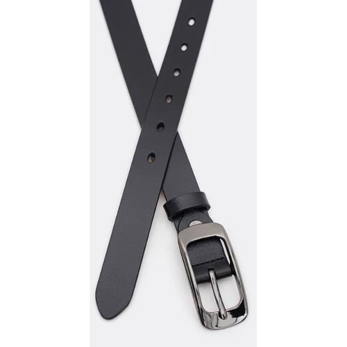 Женский ремень Borsa Leather черный (CV1ZK-015bl-black): Пол Женский