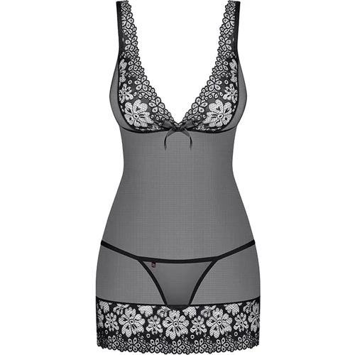 Комплект Obsessive 856-CHE-1 chemise, XXL
