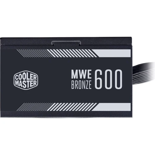 Блок питания CoolerMaster 600W MWE 600 Bronze V2 (MPE-6001-ACAAB-EU): КПД, % 85