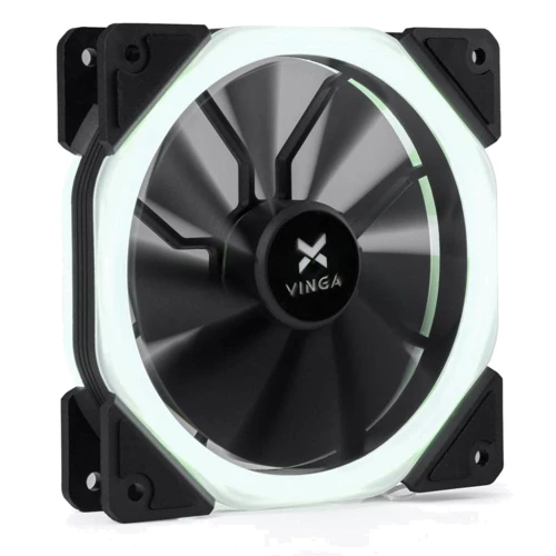 Кулер Vinga LED fan-02 white