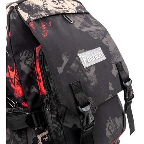 Мужской рюкзак Valiria Fashion серый (3DETBI5392-1): Застежка Молния