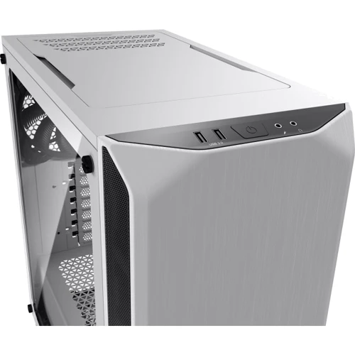 Корпус be quiet! Pure Base 500 Window White (BGW35): Матеріал передній панелі сталь