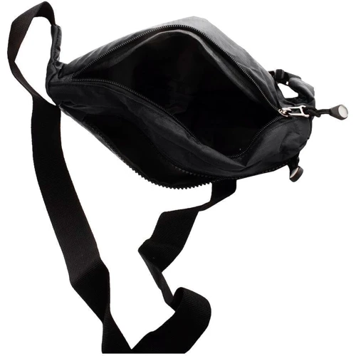 Чоловіча поясна сумка Volunteer чорна (GB1730-02-black): Фактура Тканая