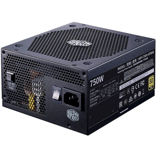 Блок питания Cooler Master V Gold V2 750W (MPY-750V-AFBAG-EU): Модульные (съемные) кабеля есть