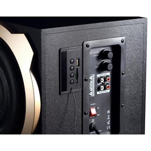 Акустична система F & D A520U Black: Вихідна потужність колонок 20 Вт + 2x16 Вт
