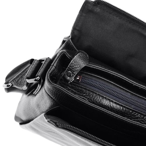 Мужская сумка планшет Borsa Leather черный (1t8871-black): Тип Сумки