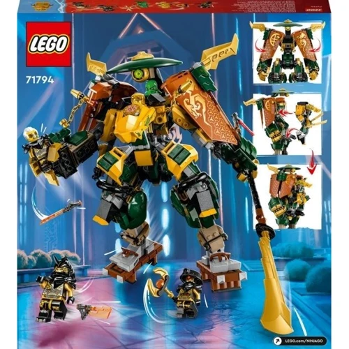 Конструктор LEGO Ninjago Командные работы ниндзя Ллойда и Арин 764 деталей (71794) фото 9
