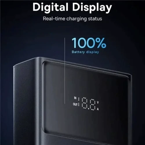 Зовнішній акумулятор Baseus Power Bank 20000mAh Star-Lord Digital Display Fast Charging 65W Cluster Black (P10022906113-00): Ємність батареї, мАг 20000