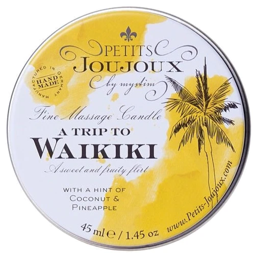 Массажная свечa Mystim Petits Joujoux - Waikiki Beach - Coconut and Pineapple (43 мл)