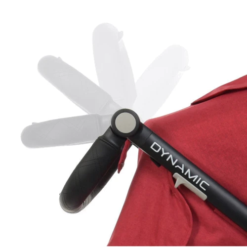 Прогулочная коляска El Camino Dynamic ME 1053-2 (crimson): Количество блоков 1