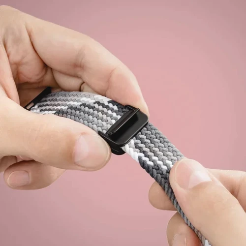 Switcheasy Candy Braided Nylon Watch Loop Black/Gray (SAW459237BY24) для Apple Watch 42/44/45/46/49mm фото 7
