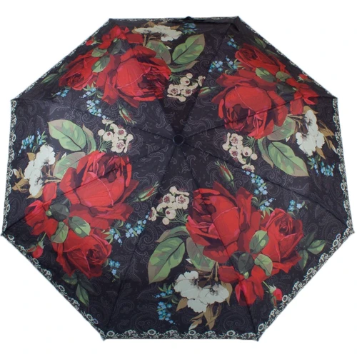 Зонт женский автомат Magic Rain черный (ZMR7231-3)
