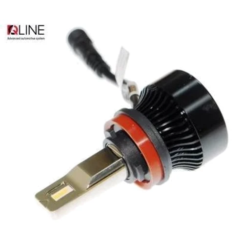 Лампы светодиодные QLine Ultra +150% H11 6000K 49W (2шт.): Цвет свечения Белый