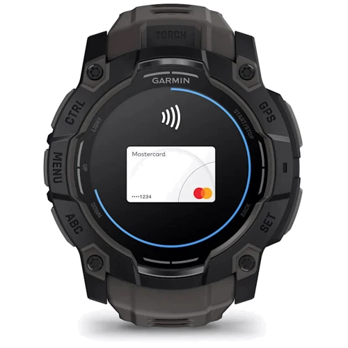 Смарт-часы Garmin Instinct 3 AMOLED 50mm Black with Charcoal Band (010-03020-00) фото 11