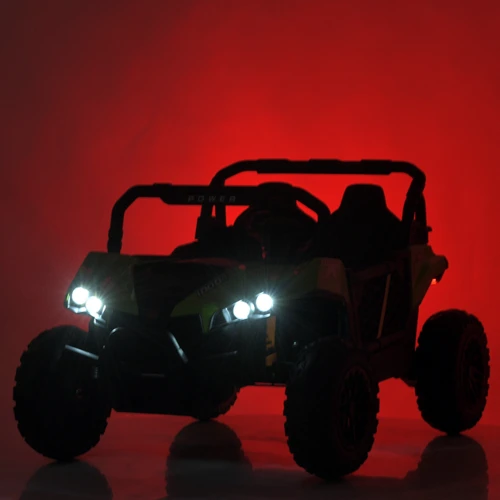 Детский электромобиль Bambi Racer Багги черный с зеленым (M 5911EBLR-2-5(24V))