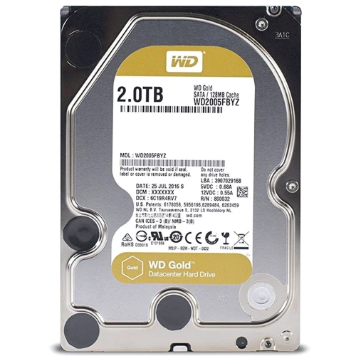 Внутренний жесткий диск WD Gold (WD2005FBYZ)