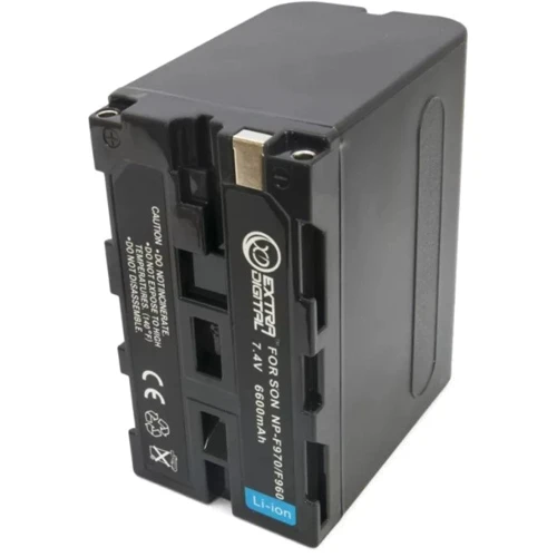 Extradigital для Sony NP - F970, Li - ion, 6600 mAh (BDS2652)