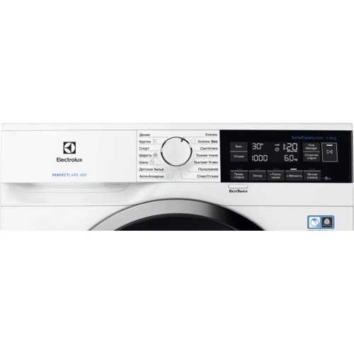 Стиральная машина Electrolux EW6S3R26S: Загрузка белья (стирка), кг 6