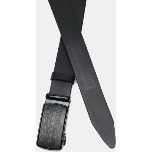 Чоловічий ремінь Borsa Leather чорний (CV1gnn36-125): Стать Чоловік