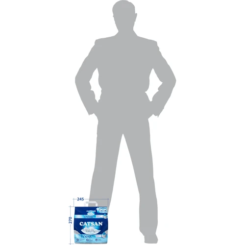 Наполнитель туалетов для кошек Catsan Hygiene plus 2.6 кг (5 л) (4008429008535): Гранулы Стандарт (1.5 - 2.5 мм)