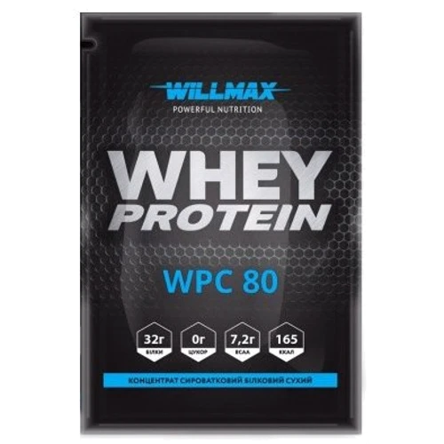 Протеин Willmax Whey Protein 80 40 g /sample/ Lemon Cheesecake