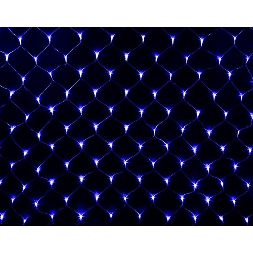 Гирлянда Сетка, цвет голубой, 100 LED, 1x1 м: Тип Сетка