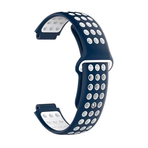 Ремешок Garmin Universal 16 Nike-style Silicone Band Blue/White (U16-NSSB-BLWH)