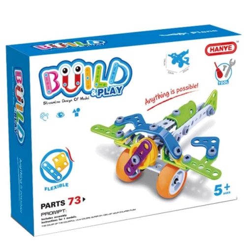 

Детский конструктор Hanye Build&Play Самолет (J-7706)