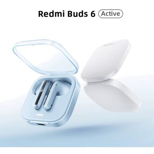 Наушники Xiaomi Redmi Buds 6 Active Transparent Blue (BHR8394GL/ BHR8390CN): Тип конструкции вкладыши