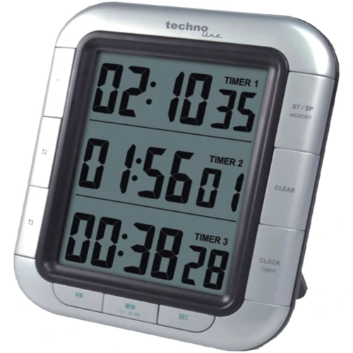 Таймер кухонный Technoline KT300 Magnetic Silver (DAS301201): Тип Таймер кухонный