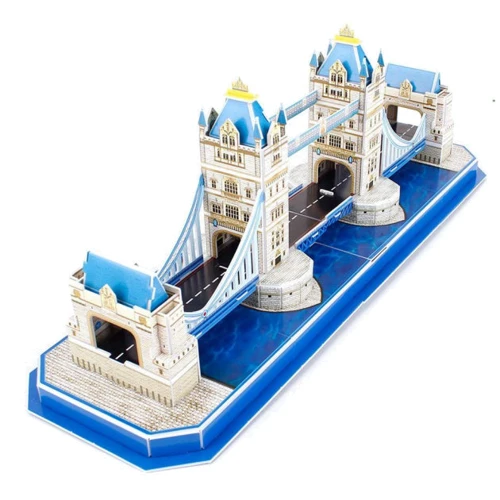Трехмерная головоломка-конструктор CubicFun Тауэрский мост (C238h) фото 2