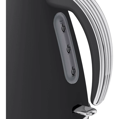 Электрочайник Swan SK19020BN Jug Black: Покрытие нагревательного элемента (материал) нержавеющая сталь