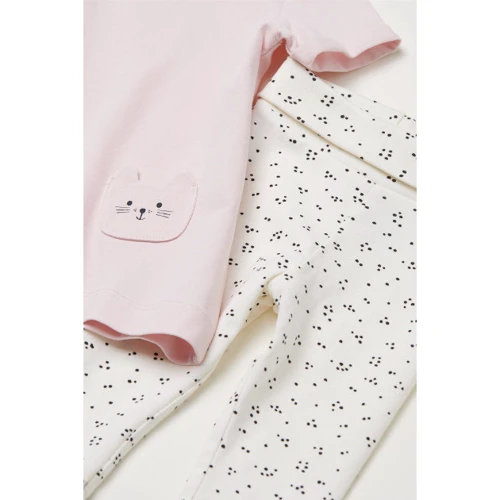 Костюм H & M 6175327 62 см рожевий: Стать дівчинка