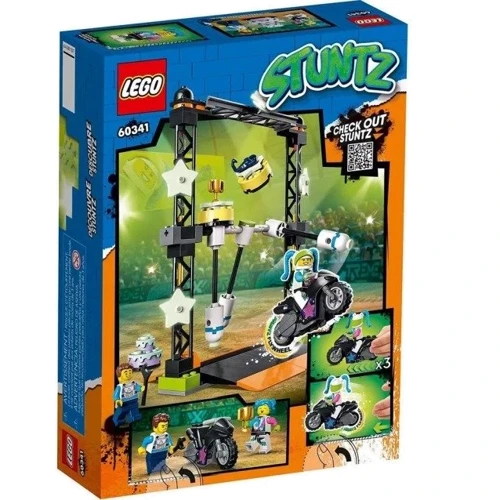Конструктор LEGO City Stuntz Каскадерская задача «Нокдаун» (60341): Серия City