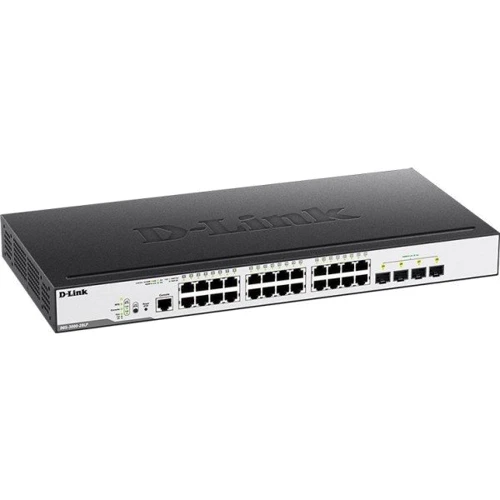 Сетевой коммутатор D-Link DGS-3000-28LP: Порты только Gigabit Ethernet (10/100/1000)