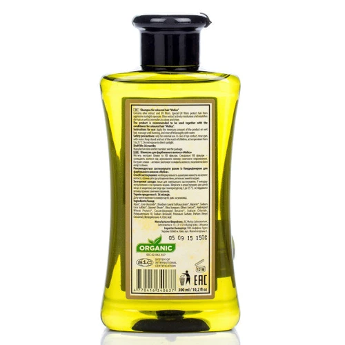 Melica Organic For Coloured Hair Shampoo 300 ml Шампунь с УФ-фильтром и экстрактом оливы: Пол Для женщин