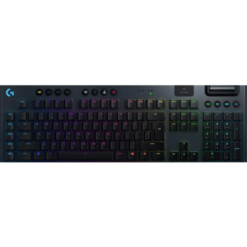 Клавіатура Logitech G915 Gaming Wireless Mechanical GL Tactile RGB Black (920-008909): інтерфейс підключення Bluetooth