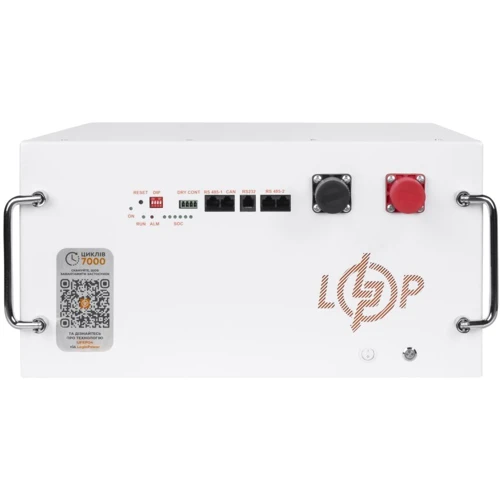 

Аккумуляторная батарея Lp LiFePO4 51.2V 230 Ah (11776Wh) (BMS Jk 200A/100А) White