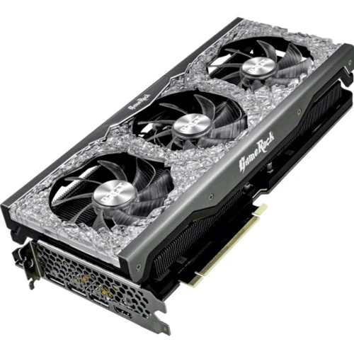 Видеокарта Palit GeForce RTX 3070 Ti GameRock OC (NED307TT19P2-1047G): Объем памяти, Гб 8
