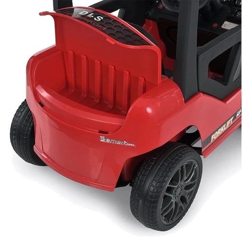 Детский электромобиль-погрузчик Bambi красный (M 6063EBLR-3)