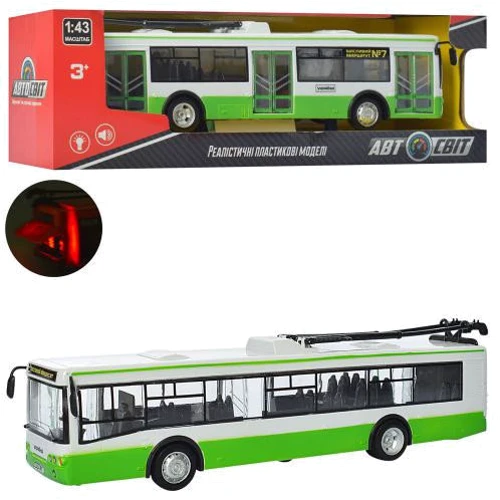 Троллейбус Автосвіт AS-1824 с открывающимися дверями